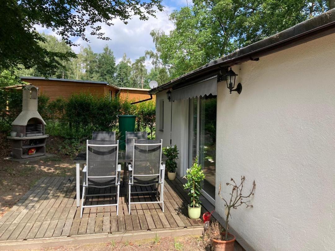 Villa Waldhaus Halvor Zichtau Exterior foto